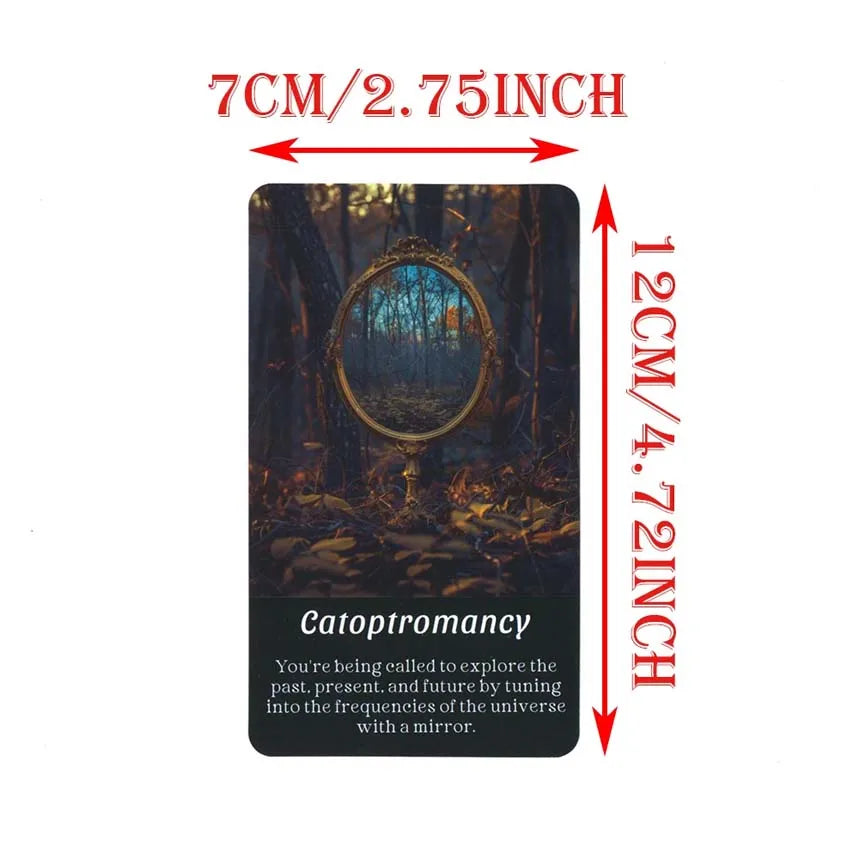 Tarot Deck Spiritual Gifts Oracle Cards 12X7Cm,56-Cards Divination