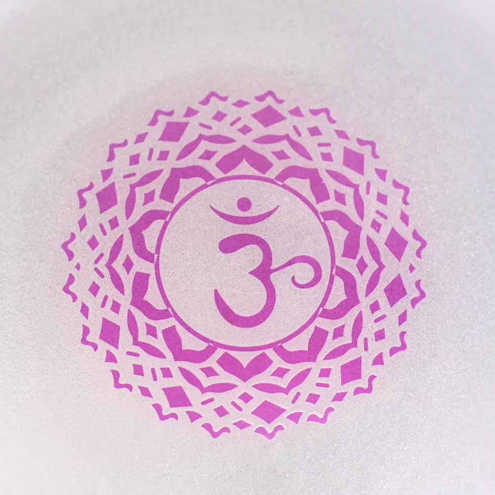 B Note Crystal Singing Bowl - Crown Chakra Meditation Bowl