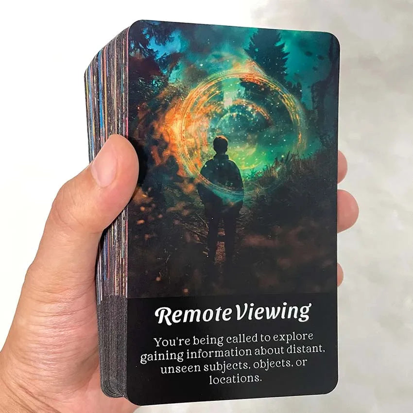 Tarot Deck Spiritual Gifts Oracle Cards 12X7Cm,56-Cards Divination