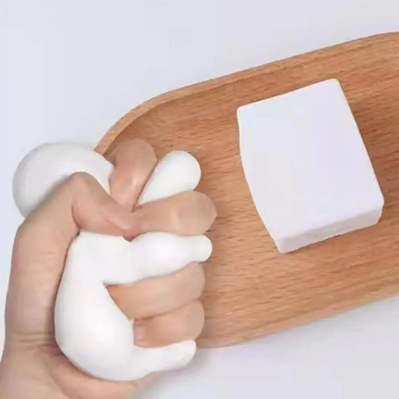 Sensory Stress Balls Soft Sensory Ball Stress Toy Slowly Rising Squeeze Balls Tofu Shape Stress Relief Toy Party Favors for Kids