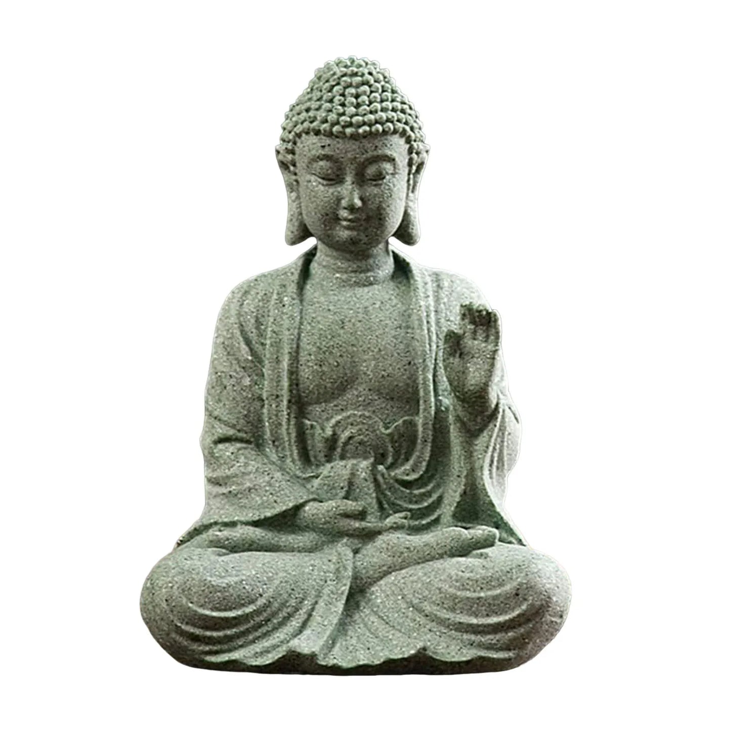 Meditating Buddha Statue Sculpture Creative Craft Tabletop Statue for Birthday Gifts New Year'S Gifts
